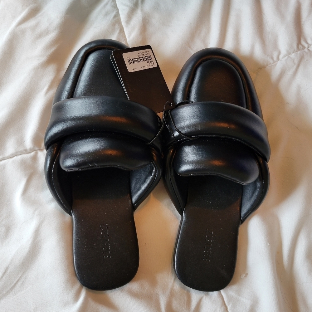 Forever 21 | faux leather loafers
